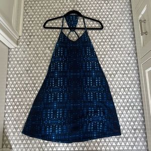Patagonia Blue Printed/Tie Dye Dress